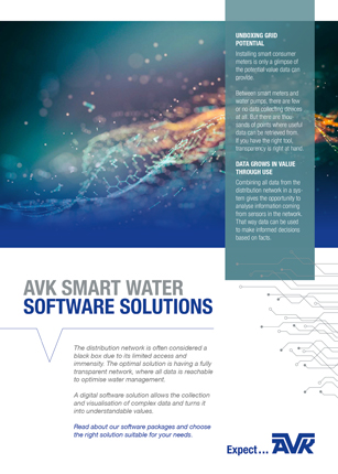 AVK smart software solutions and packages